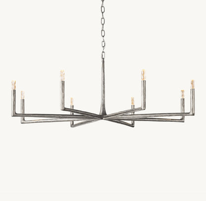 THADDEUS ROUND CHANDELIER 60"