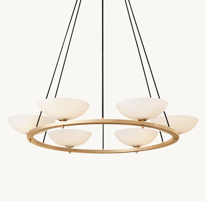 VERNET ROUND CHANDELIER 48"