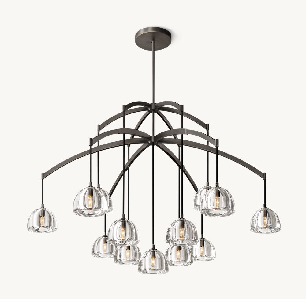 HEMISPHERE ROUND CHANDELIER 60"