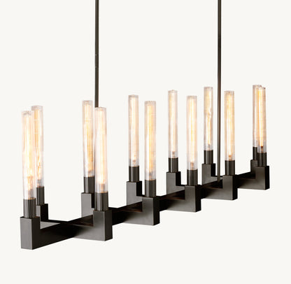 CANNELE LINEAR CHANDELIER 67"