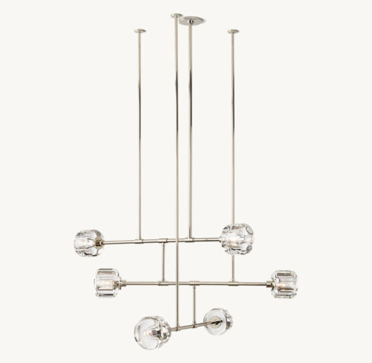 DEMARET MOBILE ROUND CHANDELIER 48"
