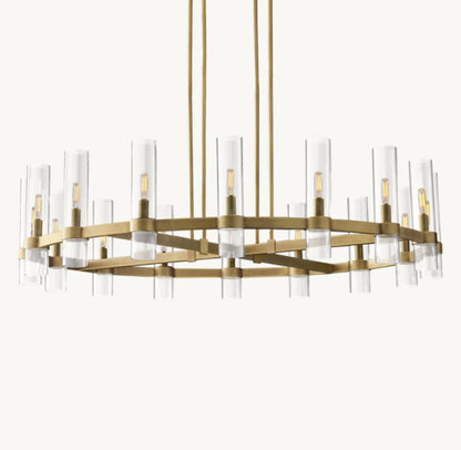RAVELLE ROUND CHANDELIER 48"