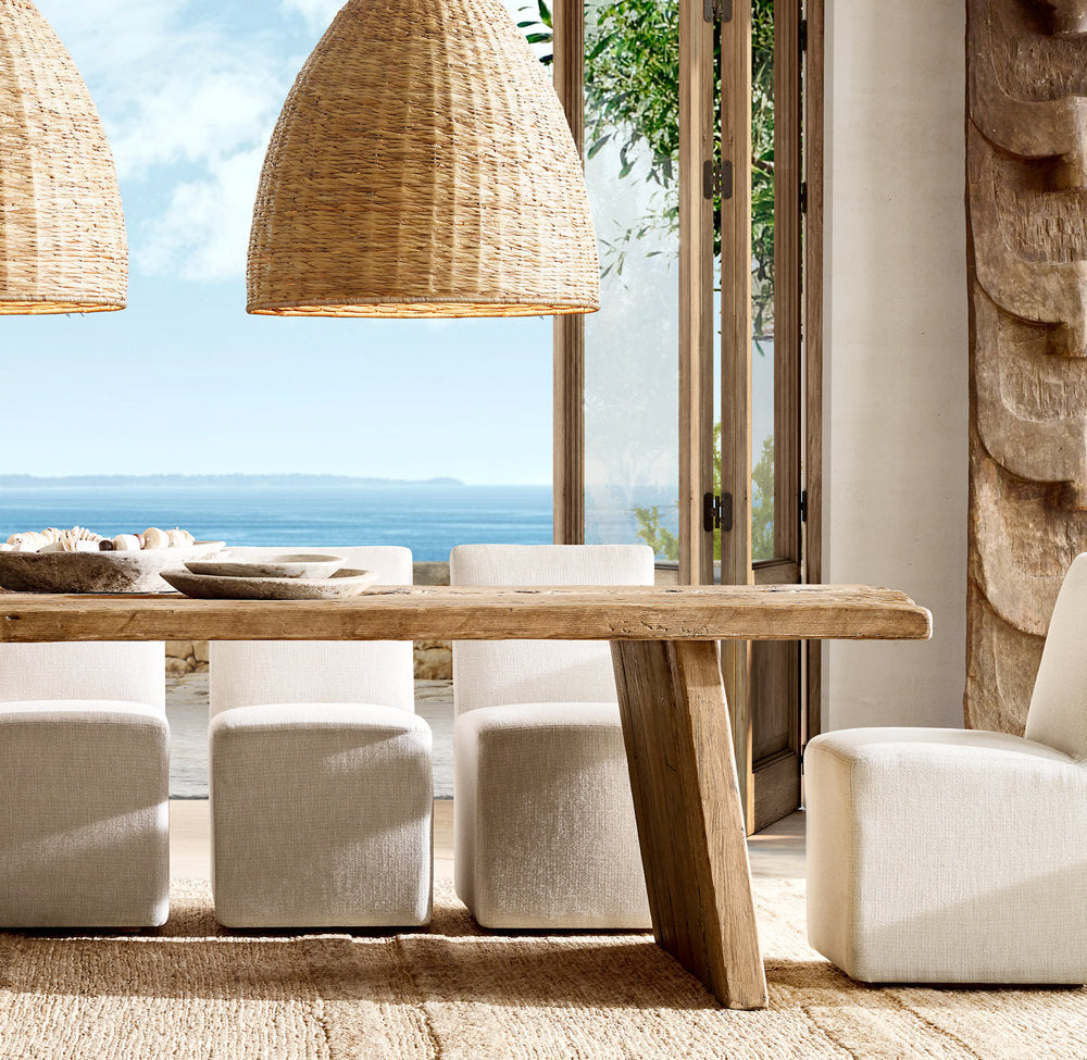 PANAMA HANDWOVEN PENDANT 36"