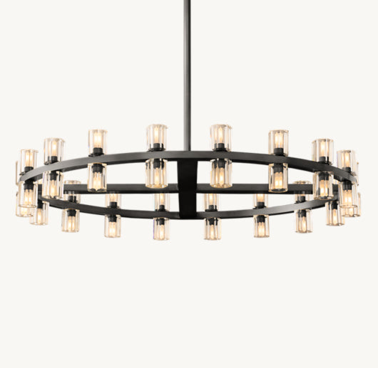ARCACHON LED ROUND CHANDELIER 36"