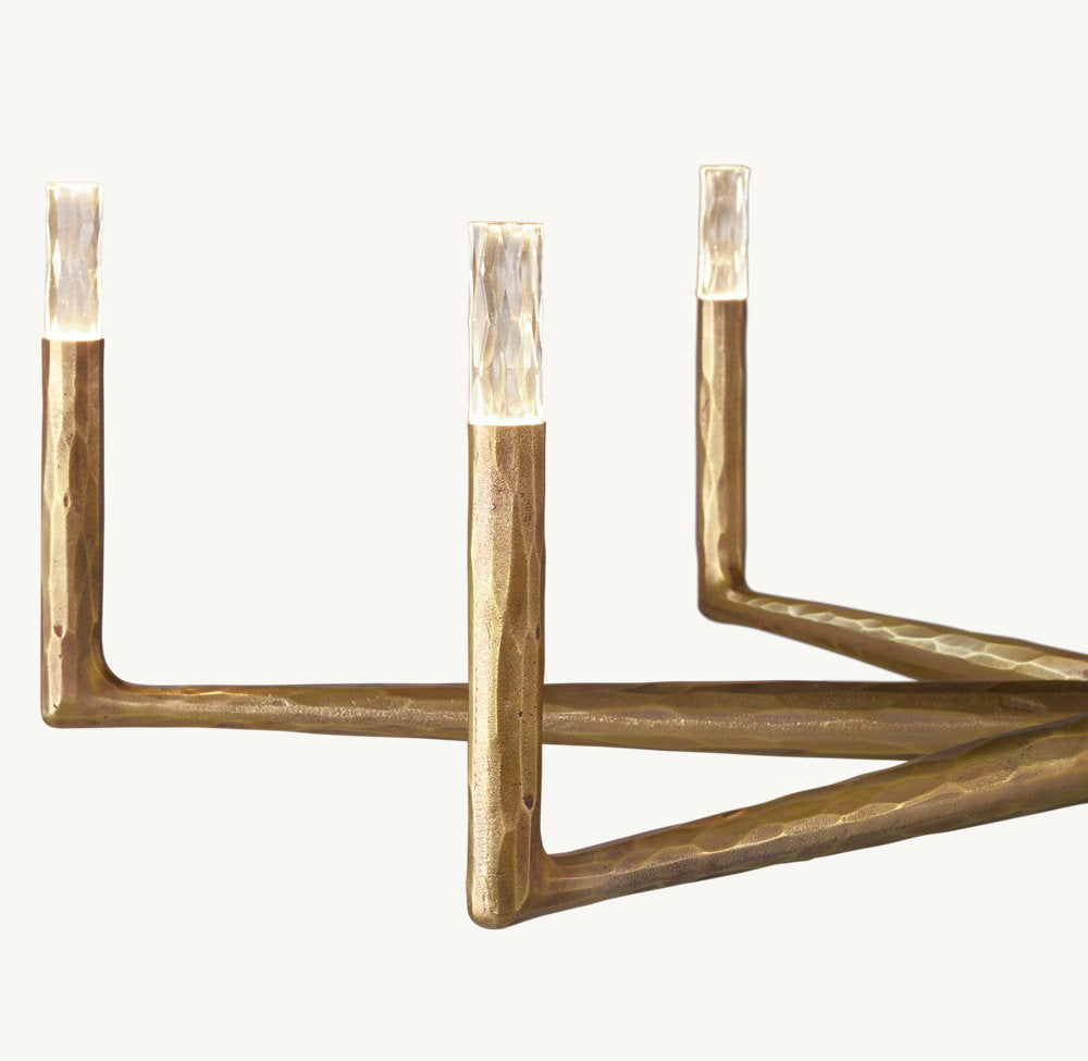 THADDEUS ROUND CHANDELIER 72"