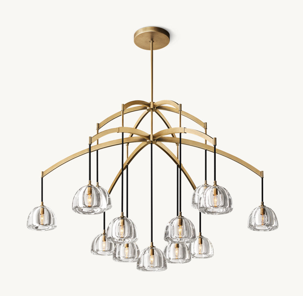 HEMISPHERE ROUND CHANDELIER 60"