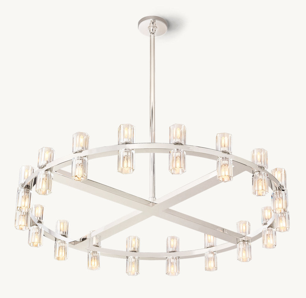 ARCACHON LED ROUND CHANDELIER 36"