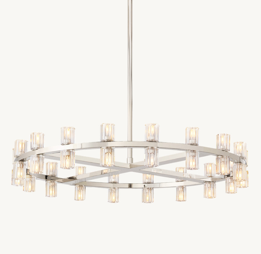 ARCACHON LED ROUND CHANDELIER 36"