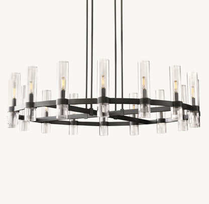 RAVELLE ROUND CHANDELIER 48"