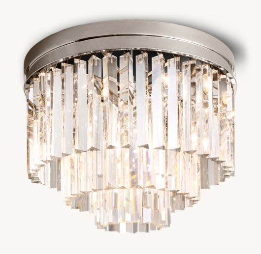 1920S ODEON FLUSHMOUNT 20"