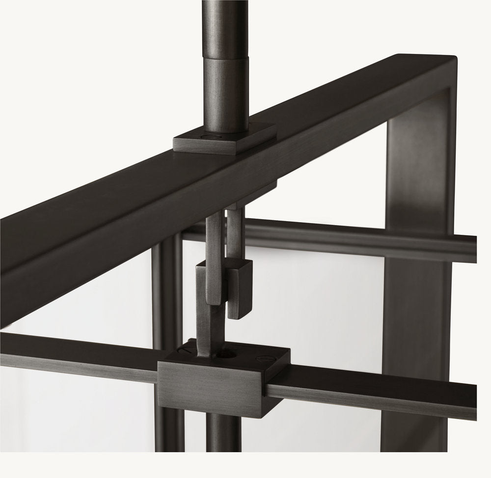 BECKMAN RECTANGULAR CHANDELIER 54"