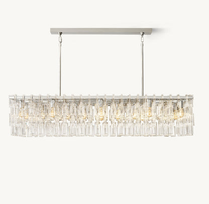 MARIGNAN RECTANGULAR CHANDELIER 60"