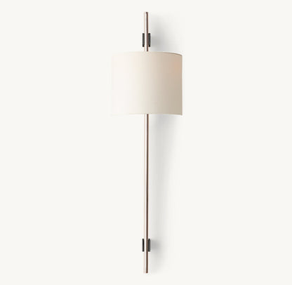 VELA ROUND BAR SCONCE - ROUND SHADE