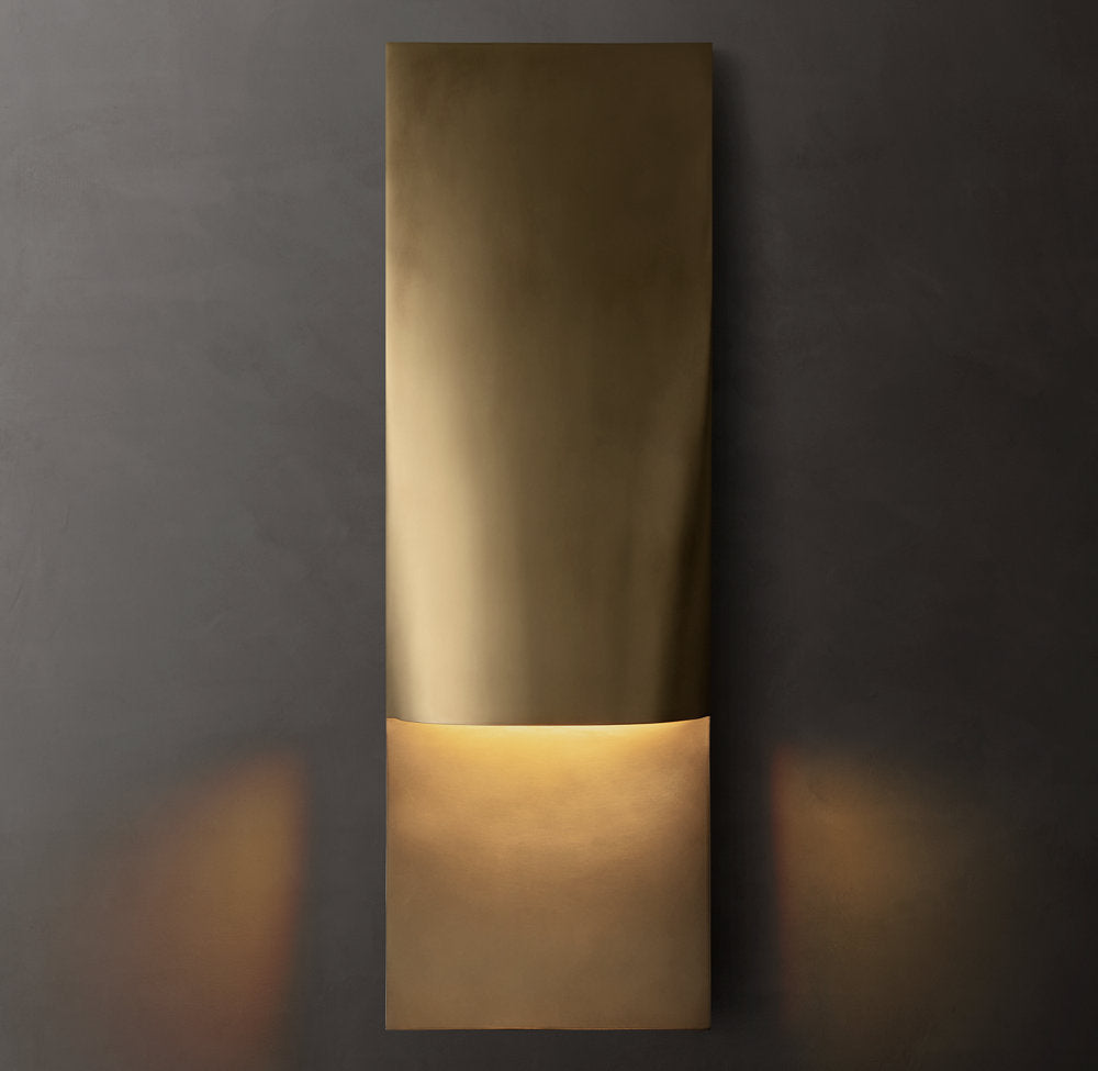 TAZA VERTICAL RECTANGULAR SCONCE