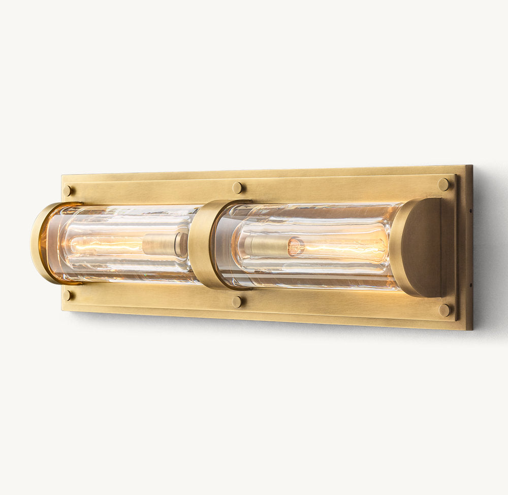 SAVILE ROUND LINEAR SCONCE
