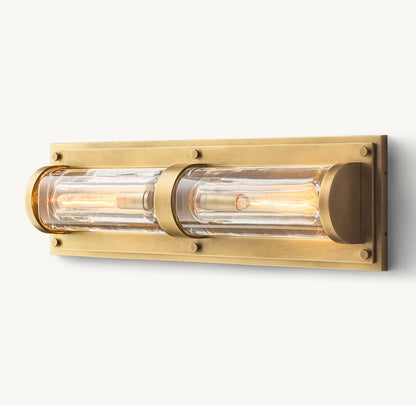 SAVILE ROUND LINEAR SCONCE