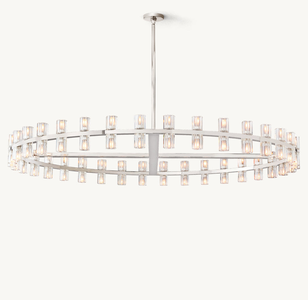 ARCACHON LED ROUND CHANDELIER 60"