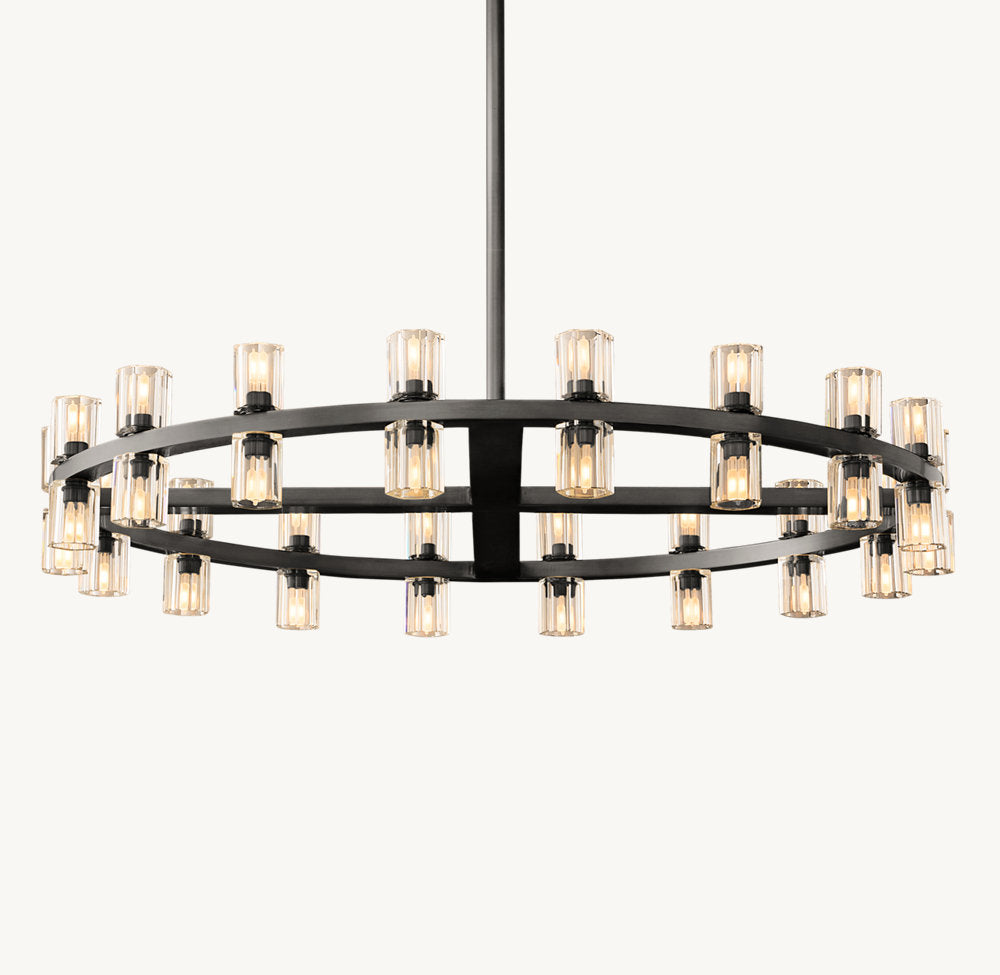 ARCACHON LED ROUND CHANDELIER 36"