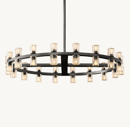 ARCACHON LED ROUND CHANDELIER 36"