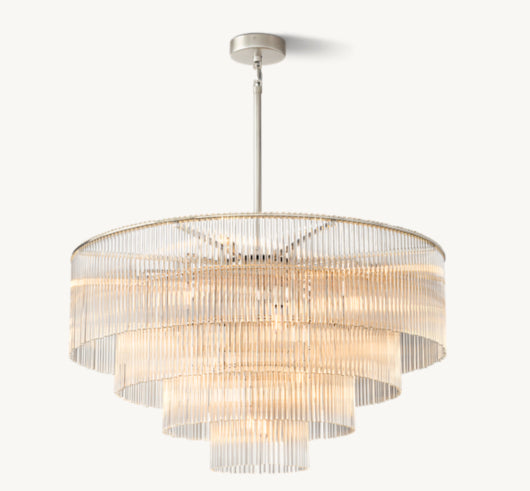 AMADEO ROUND CHANDELIER 40"