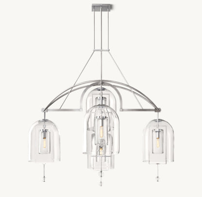 FULCRUM ROUND GRAND CHANDELIER 61"