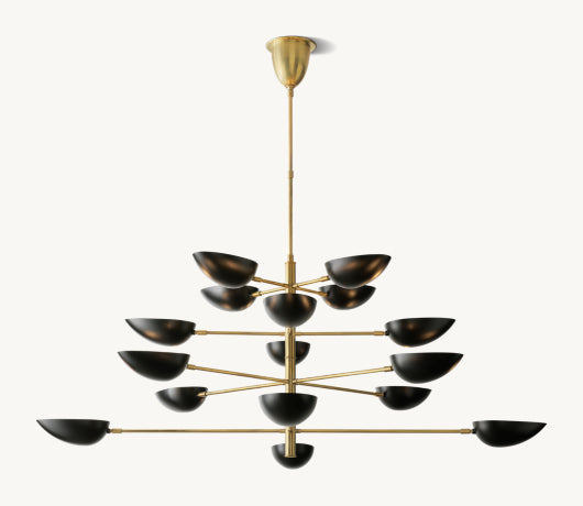 GRAPHIC CHANDELIER 70"