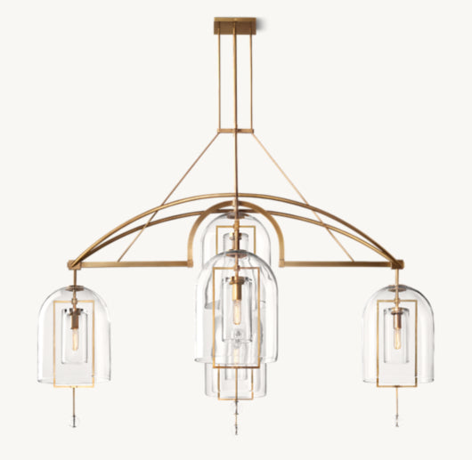 FULCRUM ROUND GRAND CHANDELIER 73"