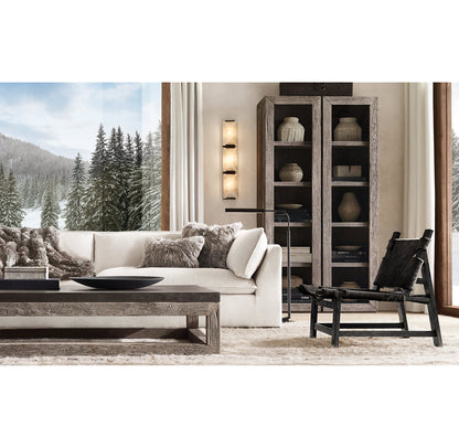 HARLOW CALCITE TRIPLE SCONCE