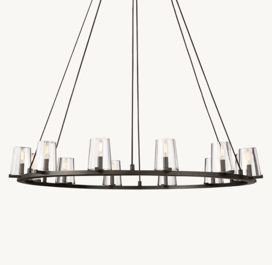 PAUILLAC ROUND CHANDELIER 48"