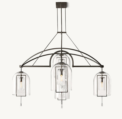 FULCRUM ROUND GRAND CHANDELIER 73"