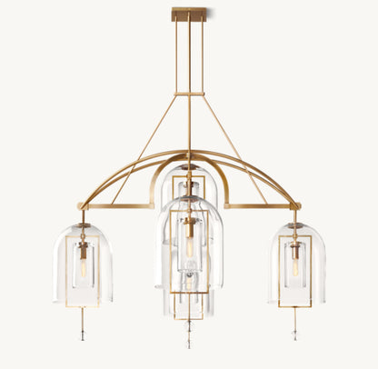 FULCRUM ROUND GRAND CHANDELIER 61"