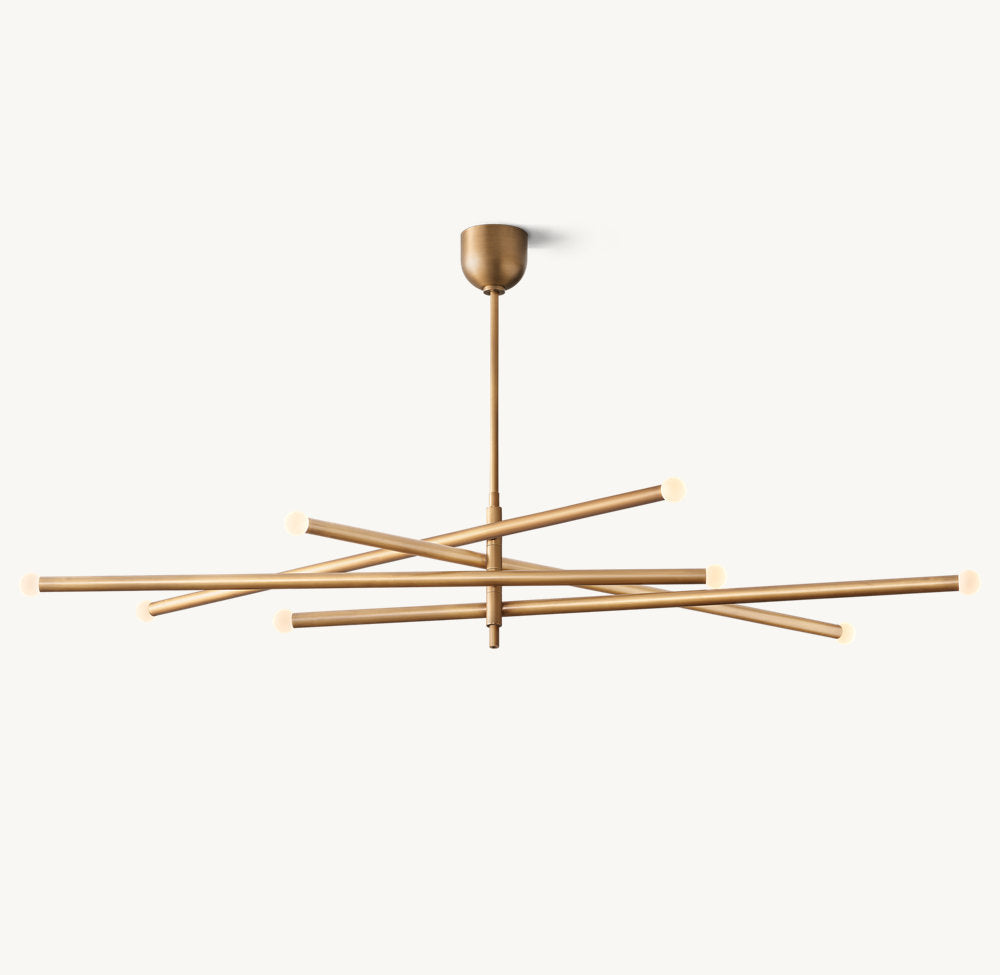 ROUSSEAU 8-LIGHT MOBILE ORB CHANDELIER