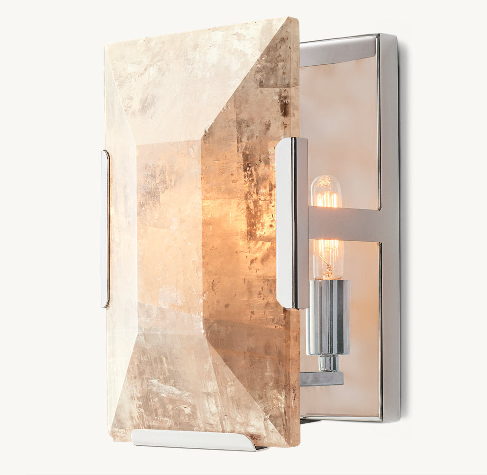 HARLOW CALCITE SCONCE