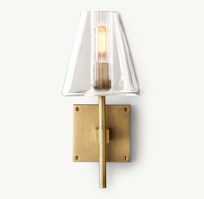 FULHAM GLASS SHADE SCONCE