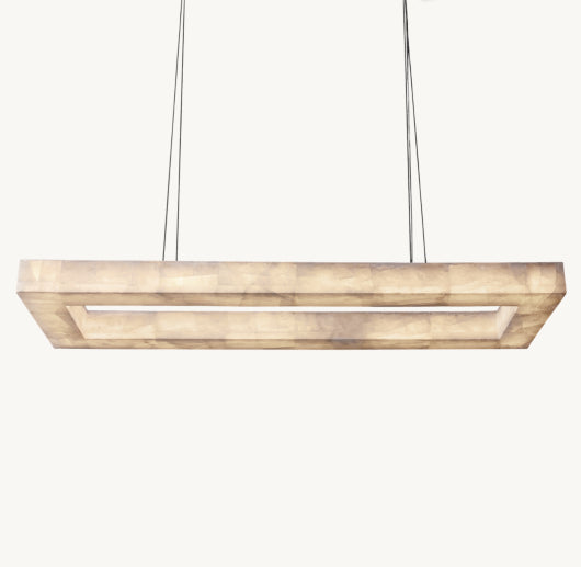 RIVAGE RECTANGULAR CHANDELIER 54"