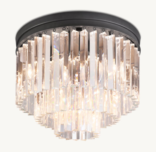 1920S ODEON FLUSHMOUNT 20"