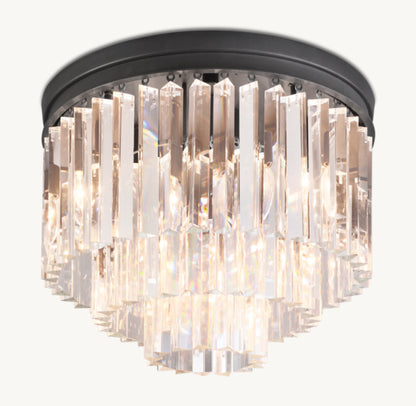 1920S ODEON FLUSHMOUNT 20"