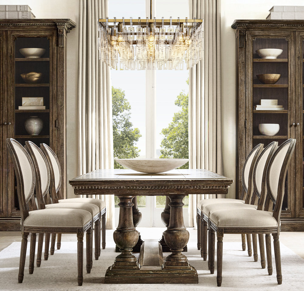 MARIGNAN RECTANGULAR CHANDELIER 60"