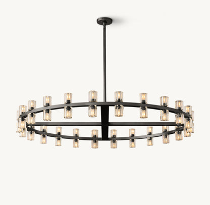 ARCACHON LED ROUND CHANDELIER 48"