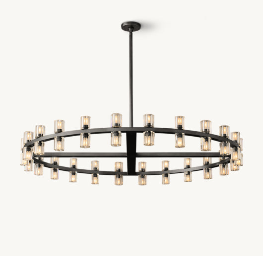 ARCACHON LED ROUND CHANDELIER 48"