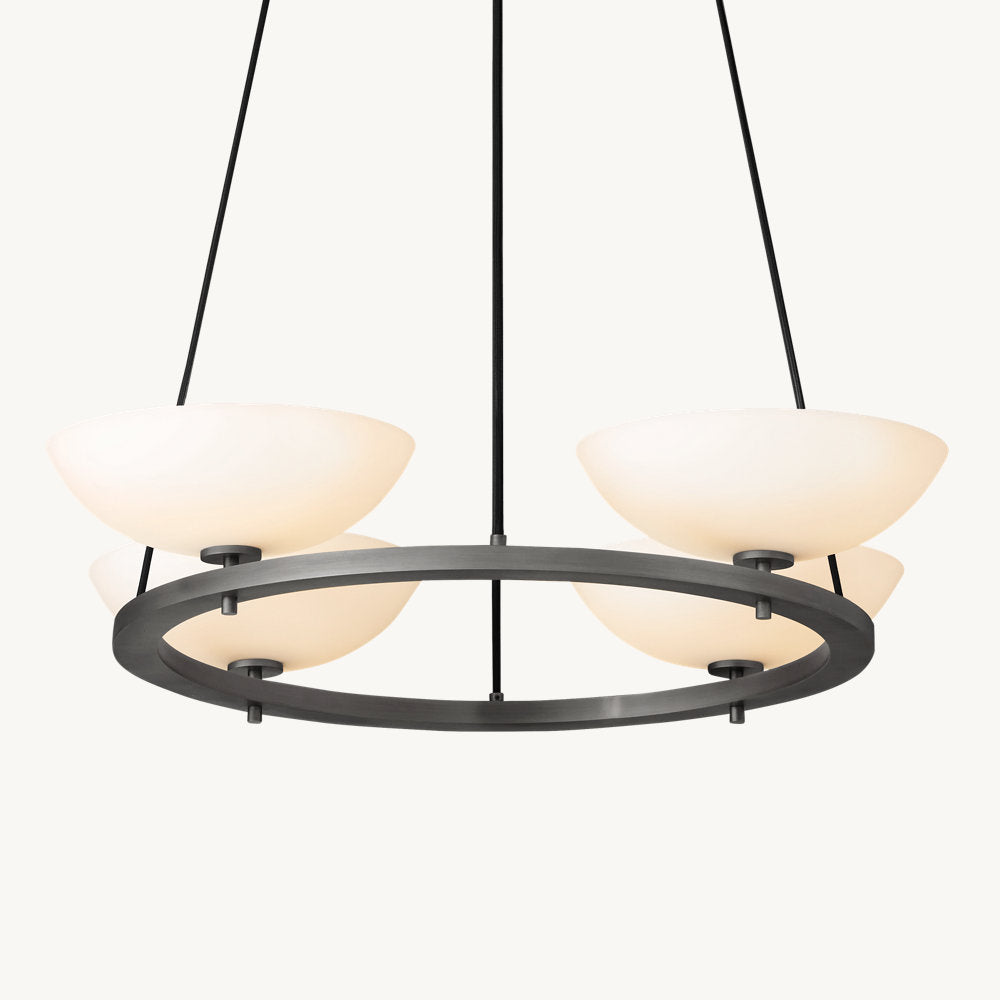 VERNET ROUND CHANDELIER 36"