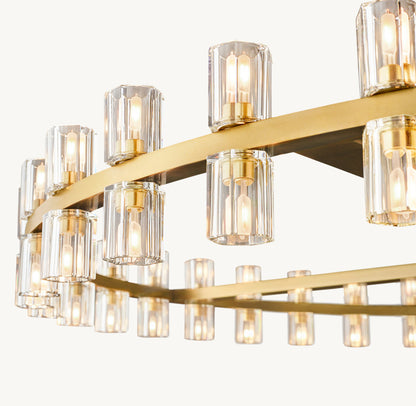 ARCACHON LED ROUND CHANDELIER 60"