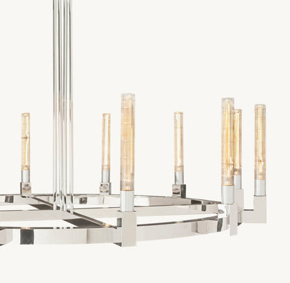 CANNELE ROUND CHANDELIER 60"