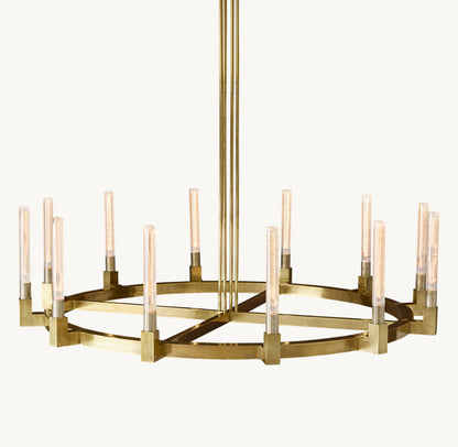 CANNELE ROUND CHANDELIER 60"