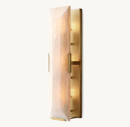 HARLOW CALCITE LINEAR SCONCE