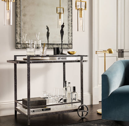 MACHINIST GLASS CYLINDER PENDANT