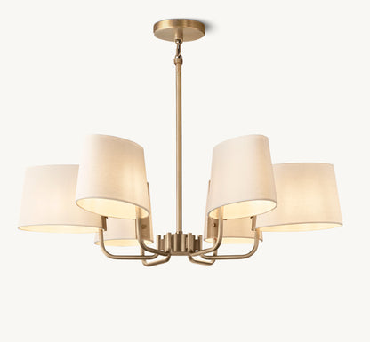 MARTINEAU ROUND CHANDELIER 36"