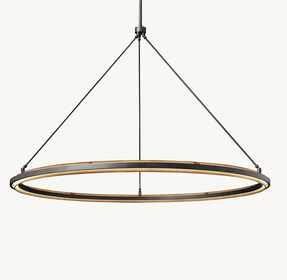 PERALTA ROUND CHANDELIER 60"