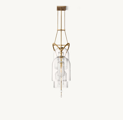 FULCRUM GRAND LINEAR CHANDELIER 61"