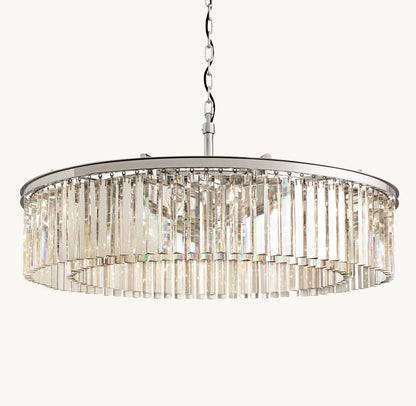 RHYS ROUND CHANDELIER 43"